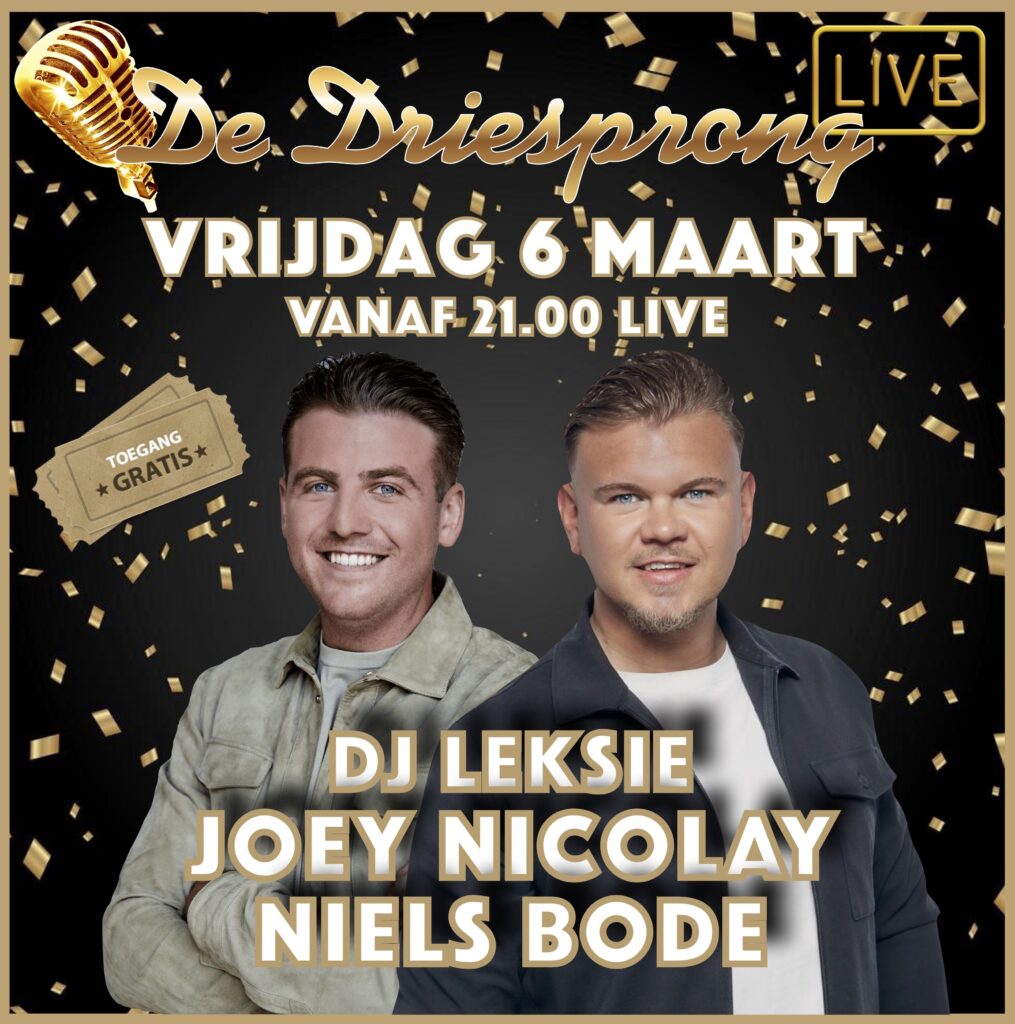 6 Maart Joey Nicolay en Niels Bode