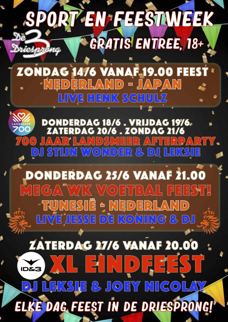 feestweek juist